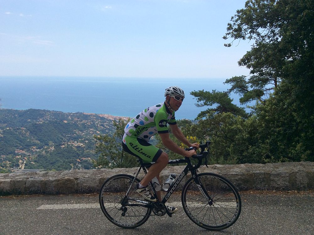 Col de la Madone and Col de Braus from Menton